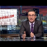 John Oliver “investifarts” the imminent demise of print journalism