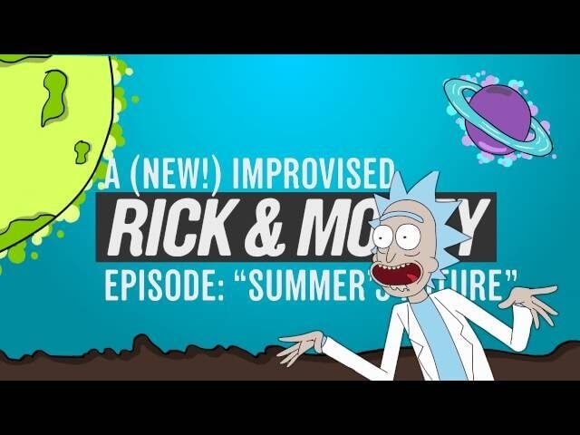 This improvised Rick And Morty mini-episode takes a scatological turn