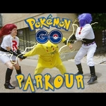 Pokémon Go meets hardcore parkour