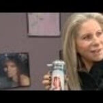 Barbra Streisand visits old dressing room, discovers a shrine to Barbra Streisand