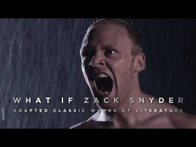 Watch “Zack Snyder” adapt classic works of literature