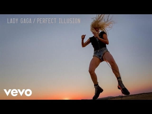 Lady Gaga’s new single, “Perfect Illusion,” approximates a rock song