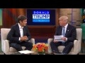 Donald Trump goes on Dr. Oz to prove how yuuugely healthy he is