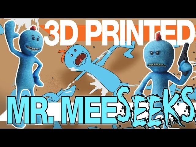 Here’s how to 3D print your own Mr. Meeseeks from Rick & Morty