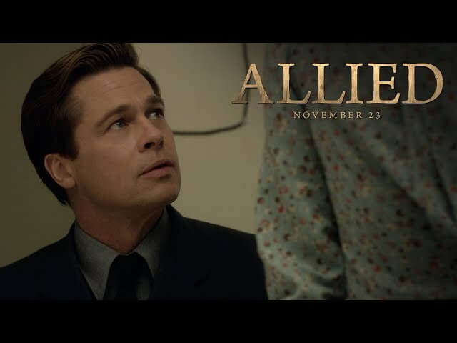 Paramount just so happened to release a teaser for Brad Pitt’s Allied today