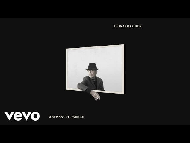 Leonard Cohen celebrates his birthday with a new death song