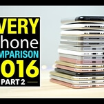 This guy lined up every iPhone side by side to perform a speed test