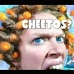 Cheetos, it turns out, double as excellent hair curlers