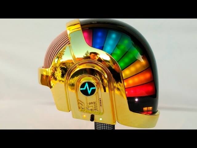 This Homemade Daft Punk helmet is harder, better, faster, stronger than the real ones