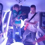 Watch Anamanaguchi play songs in a moving vehicle though the streets of Chicago