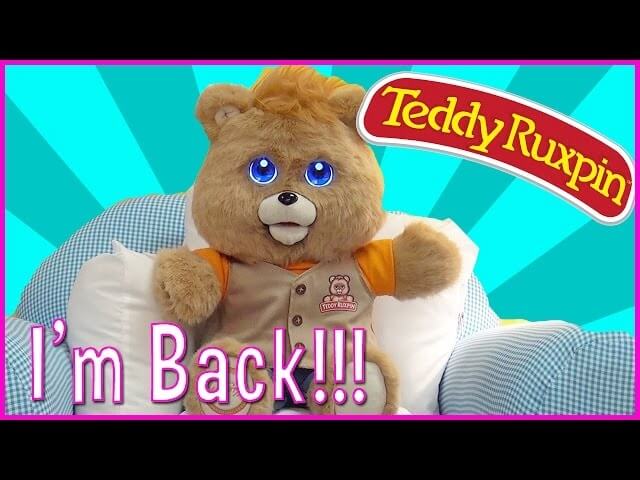 When you gaze into the new Teddy Ruxpin, the new Teddy Ruxpin gazes also into you