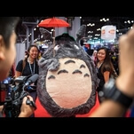 Adam Savage transforms into a cuddly Totoro for New York Comic Con