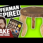 Whether making an ark or a butt plug, Nick Offerman knows which wood to use