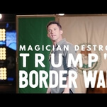 Magician Justin Willman shows why Trump’s wall won’t work