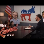 Jimmy Kimmel surveys some savvy kids about the presidential debate