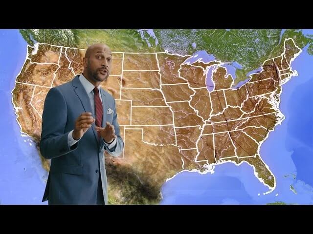 Keegan-Michael Key gives a grim, post-Trump victory weather report