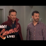 Jimmy Kimmel hires Doctor Strange for a kids’ birthday party