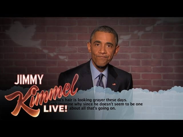 Obama exercises one last executive privilege to return to Jimmy Kimmel