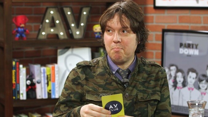 Comedian Dave Hill has a book to sell, four seconds at a time