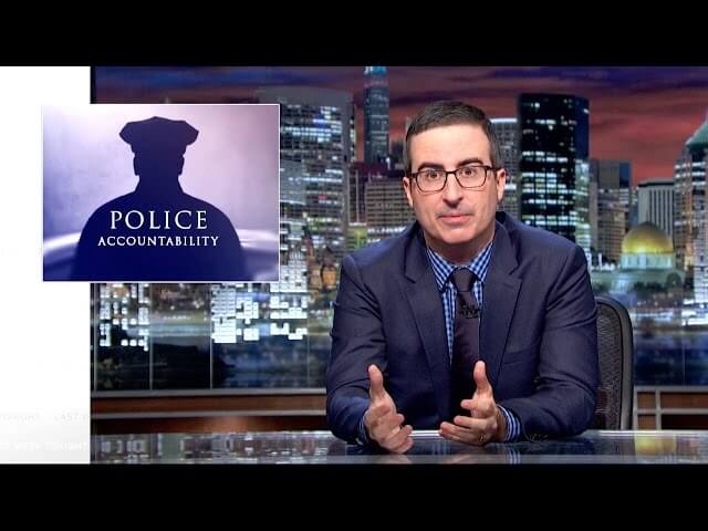 John Oliver cuts into law enforcement’s “bad apple” theory