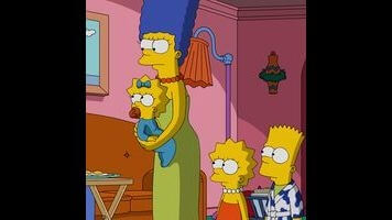 On The Simpsons, past and future almost—but not quite—find balance