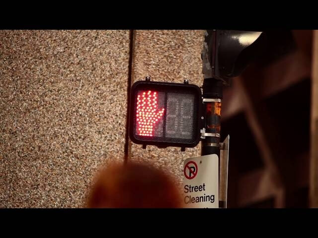 Joy Division’s Ian Curtis crosses the street