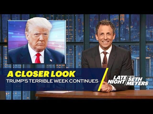 Seth Meyers pairs the presidential election with the perfect Big Lebowski quote