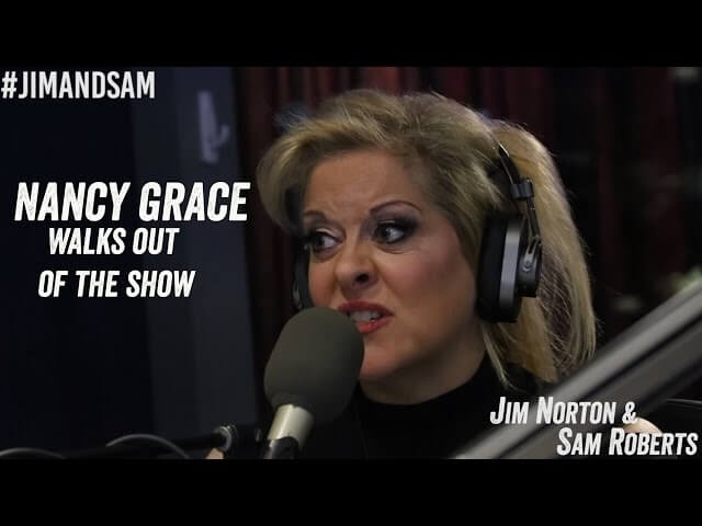 Nancy Grace walks out of interview about her exploiting dead children