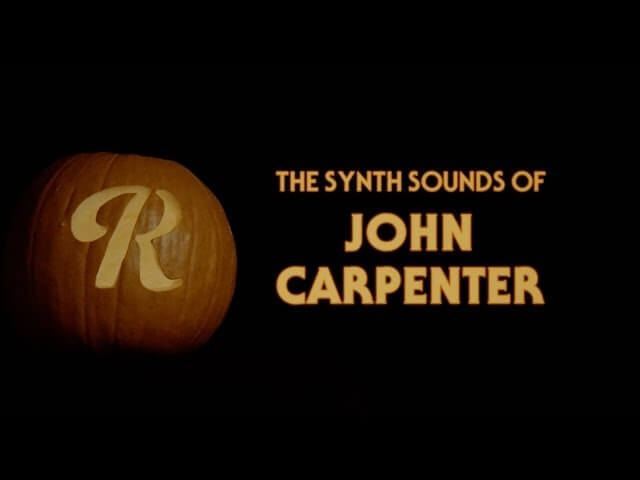 See how John Carpenter crafted some of film’s creepiest scores