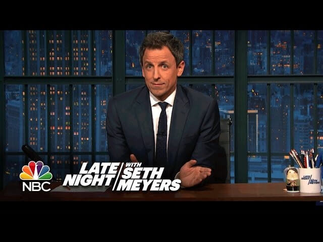 Seth Meyers just hopes a Trump presidency won’t be as bad as we fear