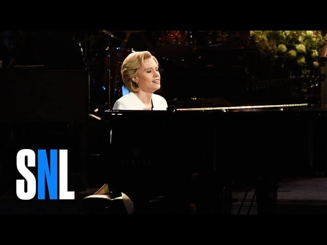 SNL salutes Leonard Cohen and Hillary Clinton with a powerful cold open