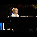SNL salutes Leonard Cohen and Hillary Clinton with a powerful cold open