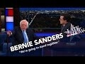 Bernie Sanders solemnly pledges to continue stirring shit in Colbert interview