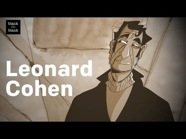 A rare 1974 interview with the late Leonard Cohen gets animated