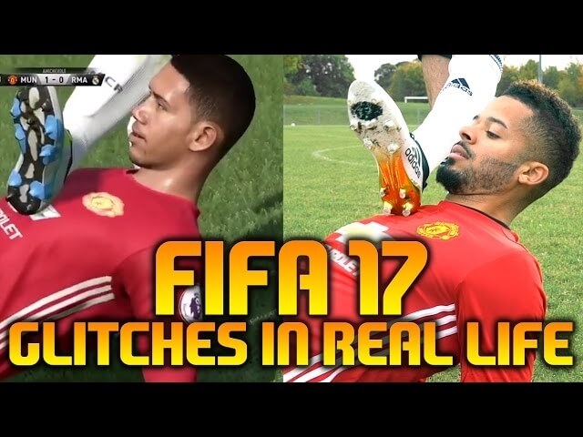 Horrifying FIFA 17 glitches recreated in real life