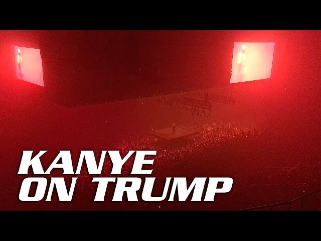 Kanye West offers his belated vote for Donald Trump