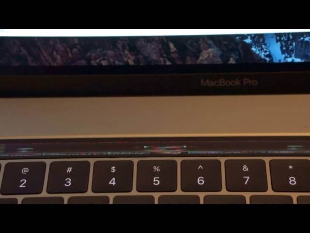 Finally, a reason for the MacBook Touch Bar: running an awful version of Doom