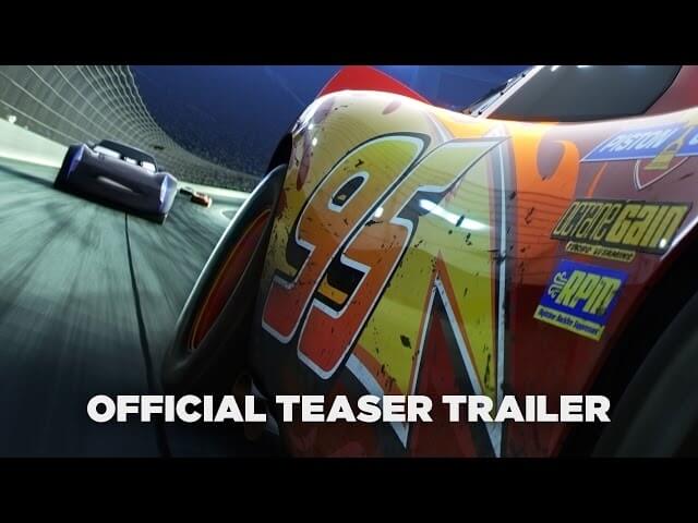 A dramatic Cars 3 teaser sets the stage for Lightning McQueen’s violent end