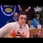 Stephen Colbert fucks with confused cooks on the Butterball turkey hotline