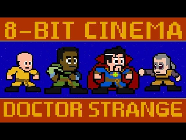 CineFix’s 8-Bit Cinema series turns Doctor Strange into Mega Man