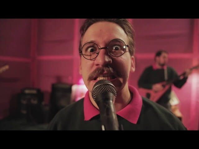 Ned Flanders-themed metal band salutes “White Wine Spritzers” in first music video