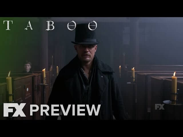 Tom Hardy is Taboo in these new promos for his FX miniseries