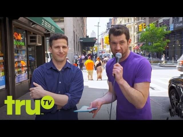 Billy Eichner and Andy Samberg try out some new blockbuster franchises