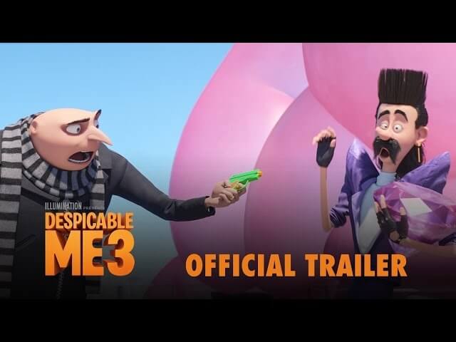 Despicable Me 3 trailer pays homage to the ’80s