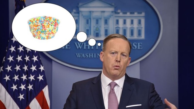 Breaking down the White House press secretary’s long-running grudge against Dippin’ Dots