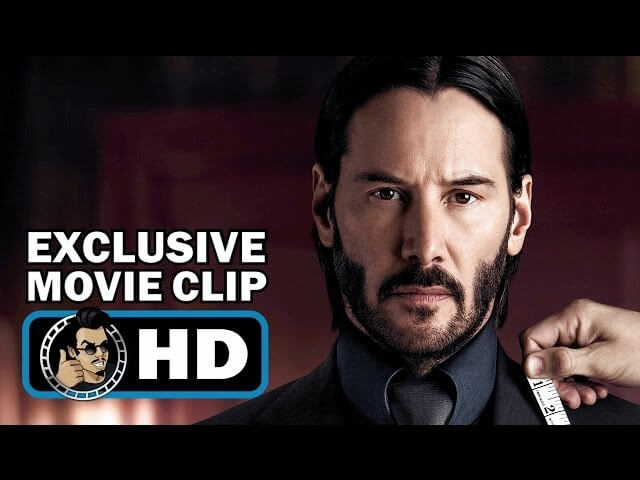 The clothes make the hitman in this John Wick: Chapter 2 clip