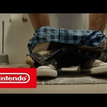 Nintendo releases ad encouraging you to play its new system on the shitter