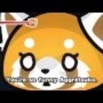 Sanrio’s newest character is a beer-swilling, heavy metal-loving red panda