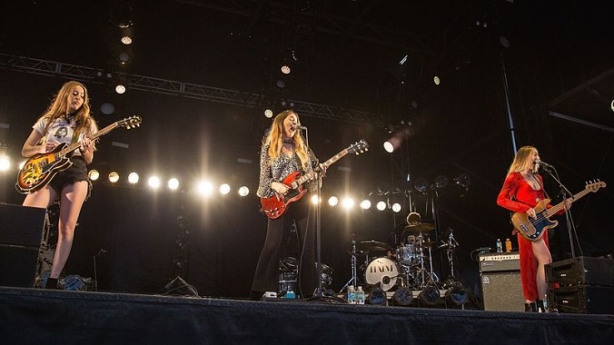 The A.V. Club ponders if Haim is the next Taylor Swift