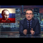 John Oliver resorts to using techno music to warn Trump about Putin